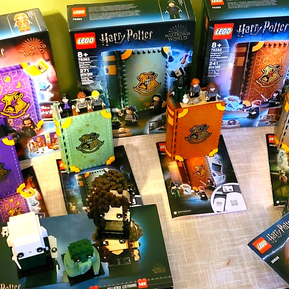 Harry potter lego book collections and more